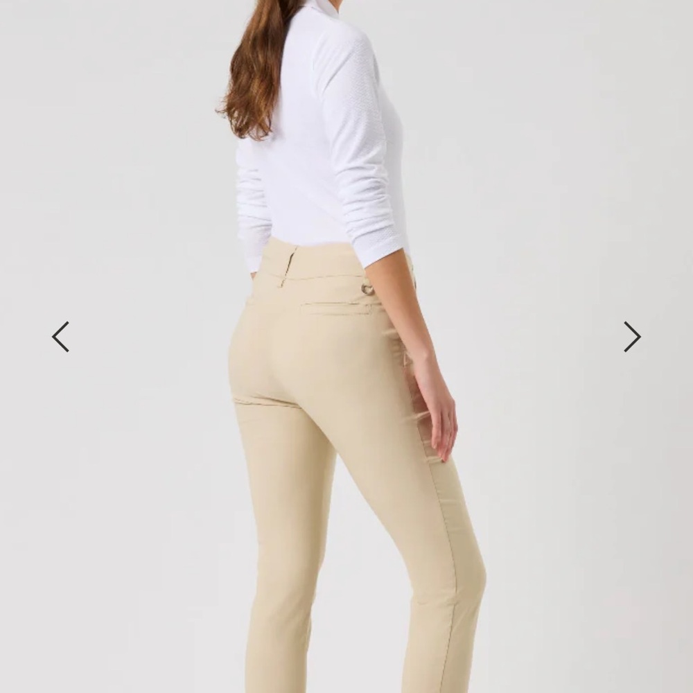 Daily Sports Cream Straight Leg Pants - Picture 2 of 9